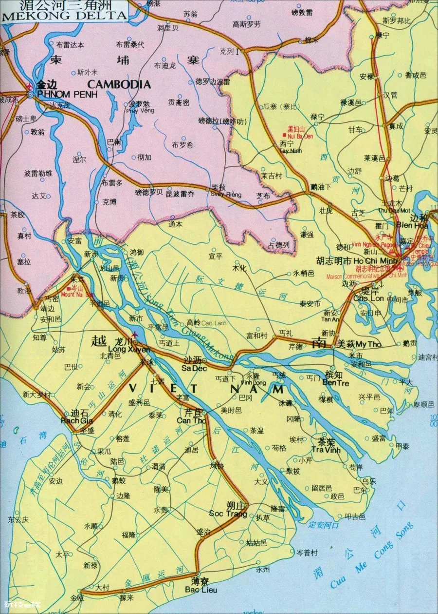 湄公河流经哪几个国家(湄公河三角洲称为“九龙江平原”)-图片3