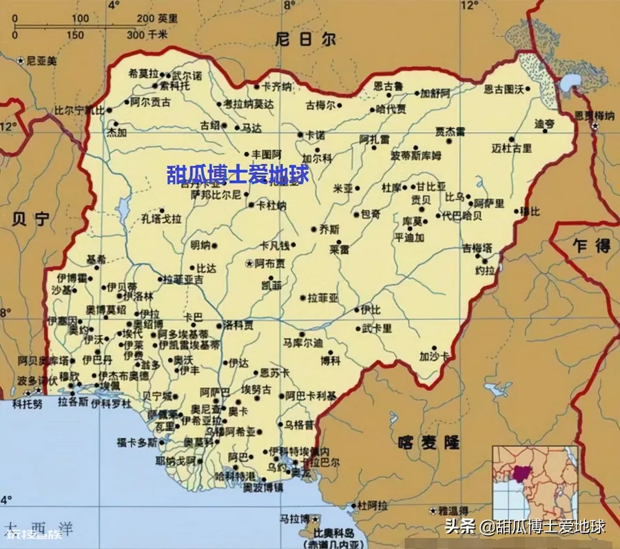 尼日利亚属于哪个洲(非洲尼日利亚石油储量高)-图片1
