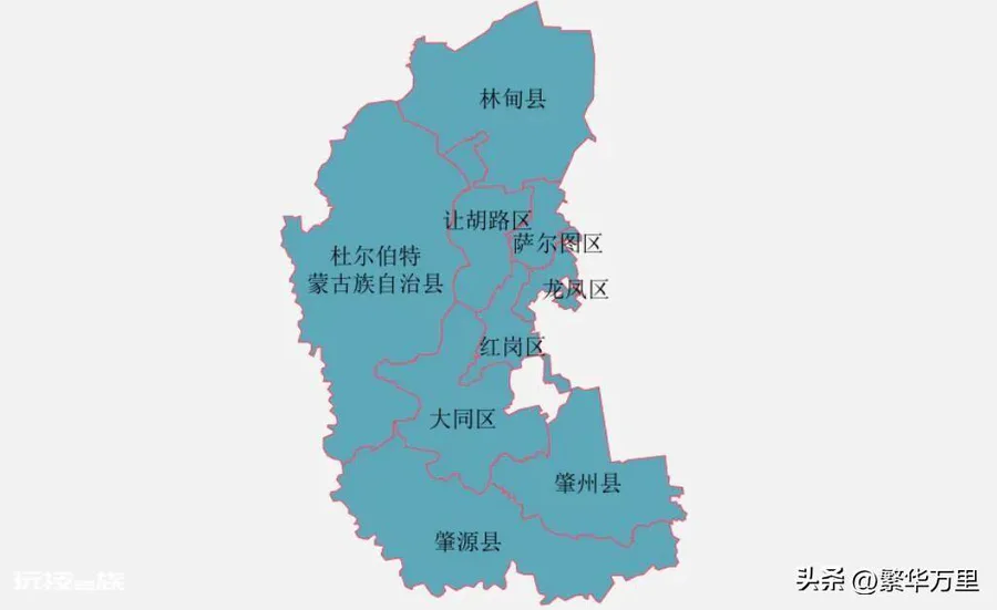 大庆在哪个省(黑龙江省大庆市9个区县的区划演变)-图片1
