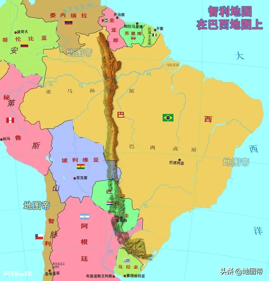 智利在哪里世界地图(南美洲国家智利的地理位置)-图片11