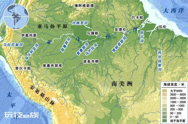 世界第二大河是哪个(亚马孙河上面连一座桥都没有)-图片2