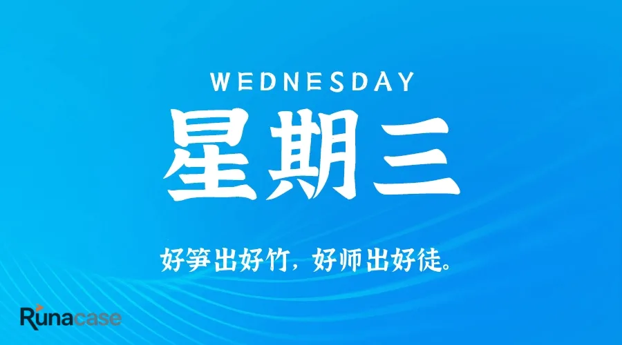 8月12日,星期三,在这里每天60秒读懂世界!